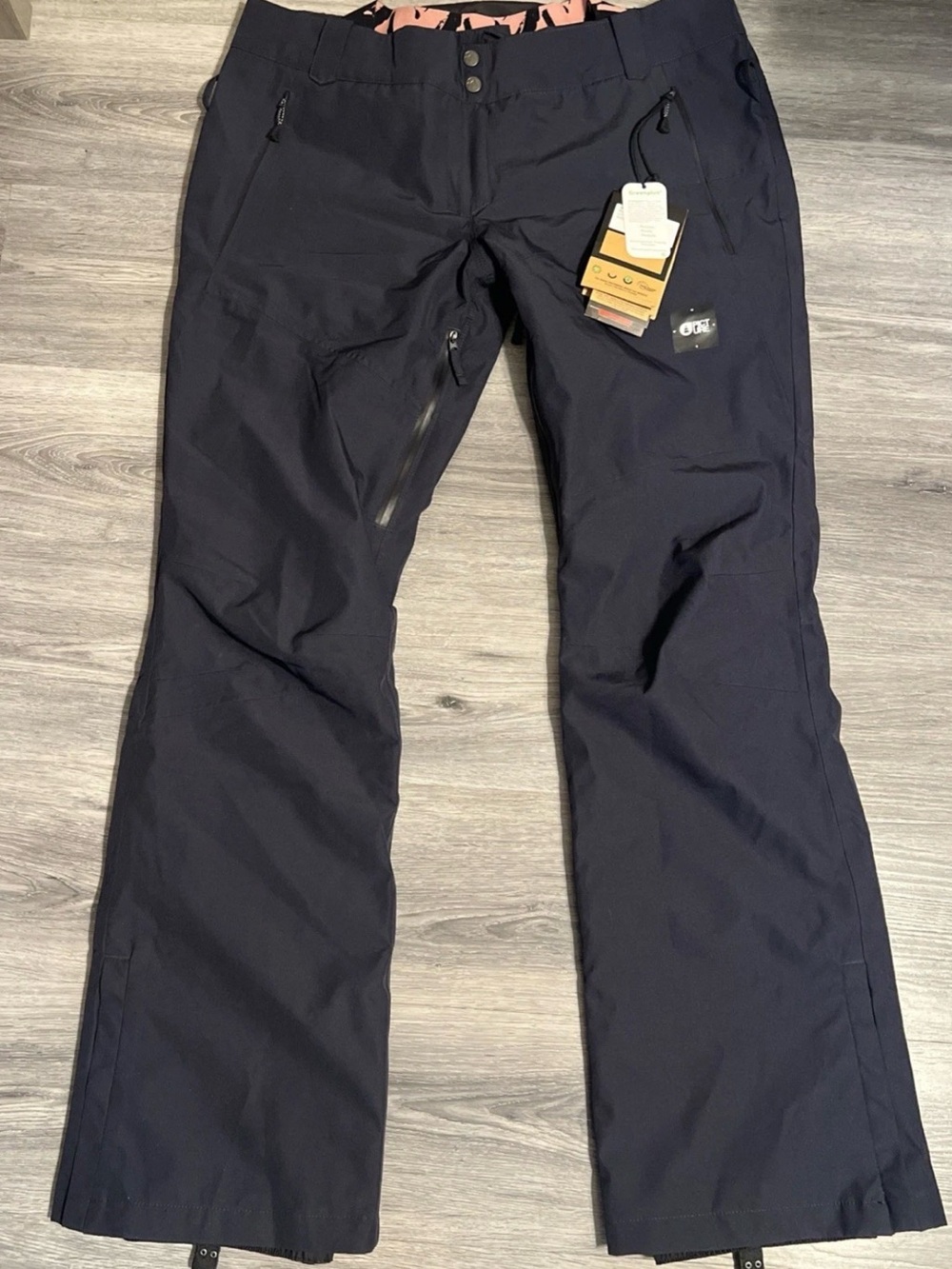 Picture Organic EXA PT Women’s XL Ski Snow Pants Dark Blue 20K/15K NWT